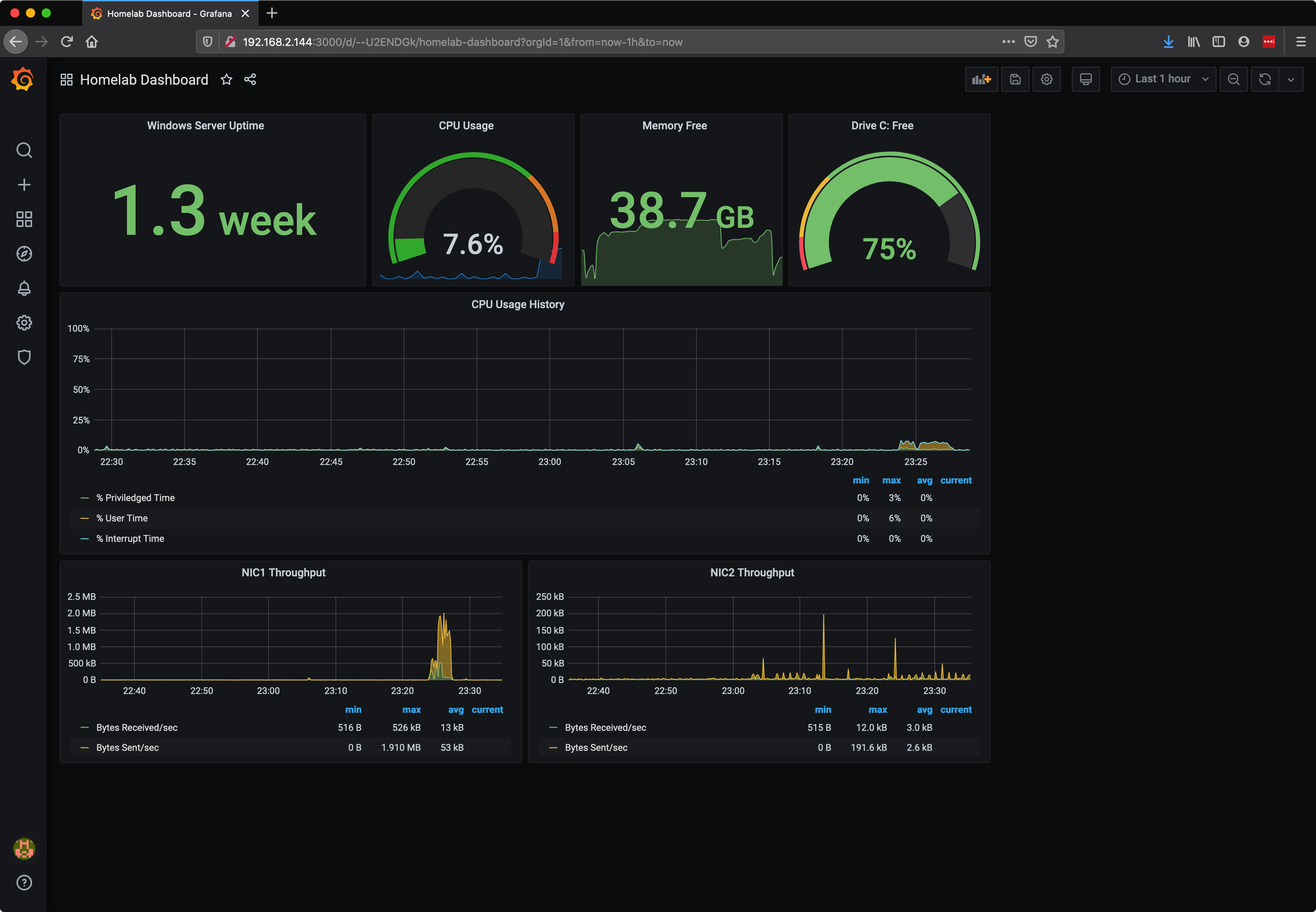 Как пользоваться grafana windows